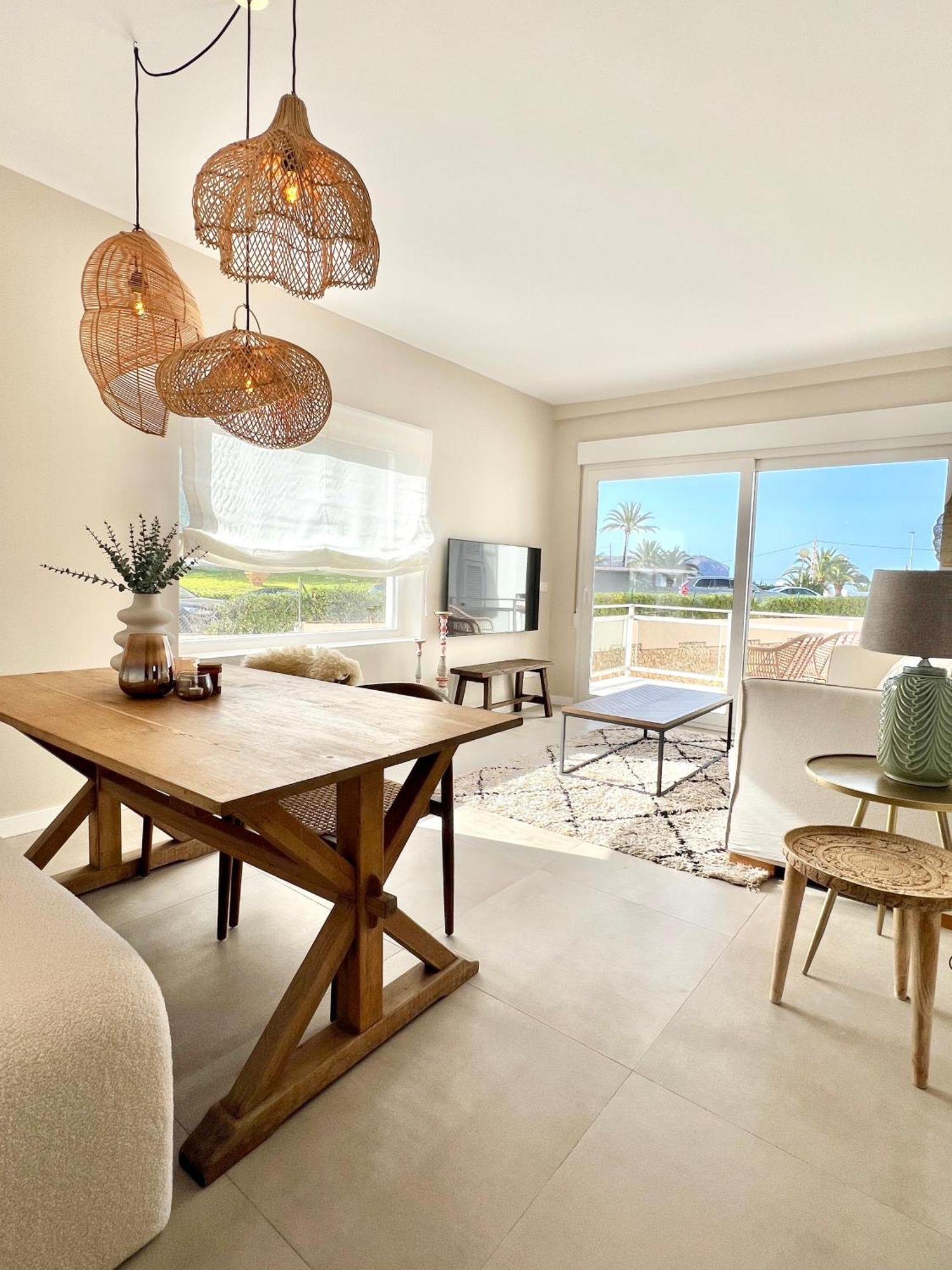 Sea View Apartment Cala Blanca Xabia Dış mekan fotoğraf